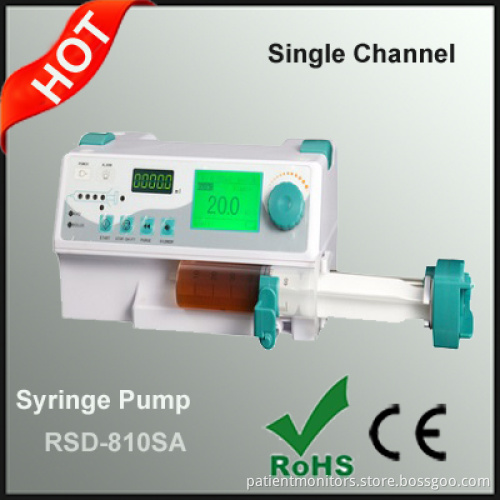 Single Channel Syringe Pump for Hopsitals, Clinics